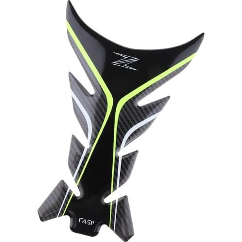 Green Motorcycle Gas Fuel Tank Pad Protector Sticker Universal