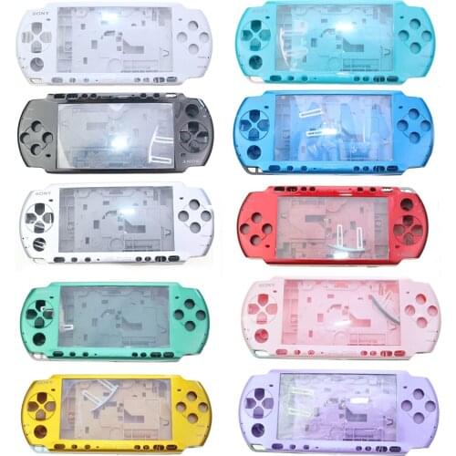 JCD 1PCS For PSP3000 Game Console Shell Replacement Full Housing Cover Case with Buttons Kit