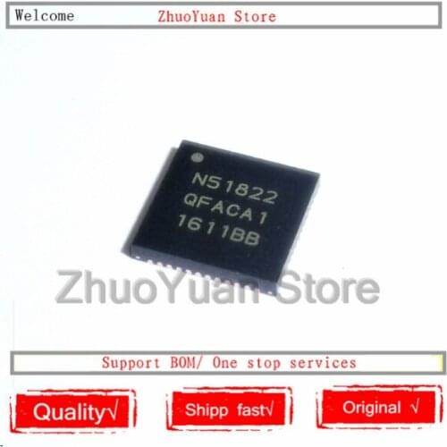 10PCS/lot New original NRF51822-QFAC NRF51822-QFAC-R NRF51822 QFN