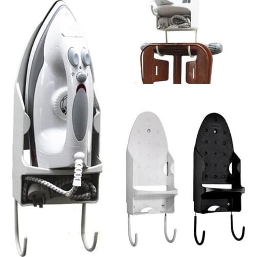 1x Hot Ironing Board Holder Hanger Cupboard Door Wall Storage Mount Y6I1