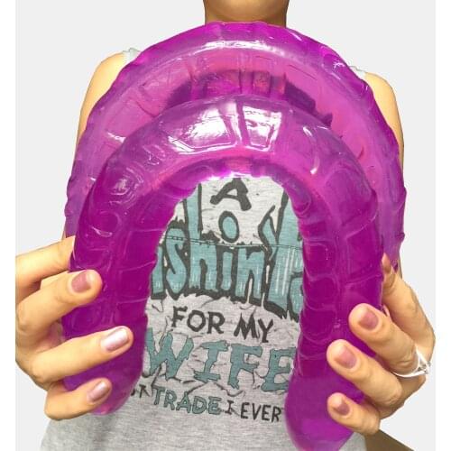 Big thick Double Dildo 16.5 Inch 42cm L dual glan penis for Women Gay Lesbian Double Ended Dong Sex Toy Sex Product