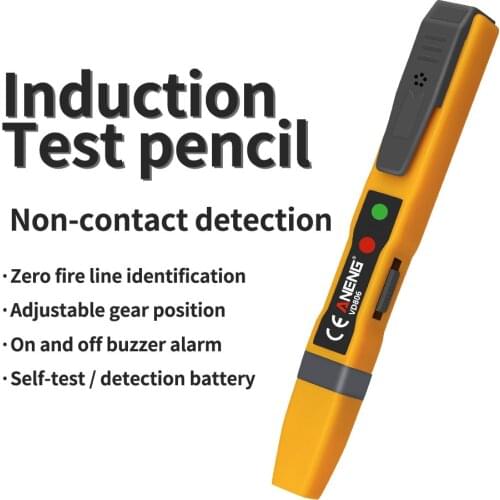 VD806 Electric Voltage Tester Multifunctional Non-contact Pen Tester AC/DC Voltage Detector Electric Continuity Battery Test