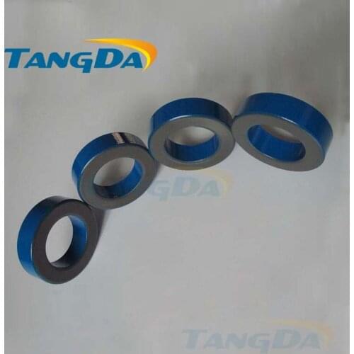 Tangda Iron powder cores T200-1 OD*ID*HT 51*32*14 mm 25nH/N2 20uo Iron dust core Ferrite Toroid Core toroidal blue gray