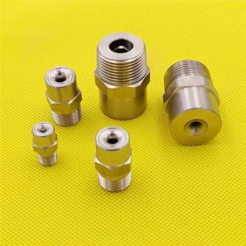 Low pressure wide angle spray nozzle solid cone sprayer head cleaning large flow soild cone nozzle Full Jet wide angle