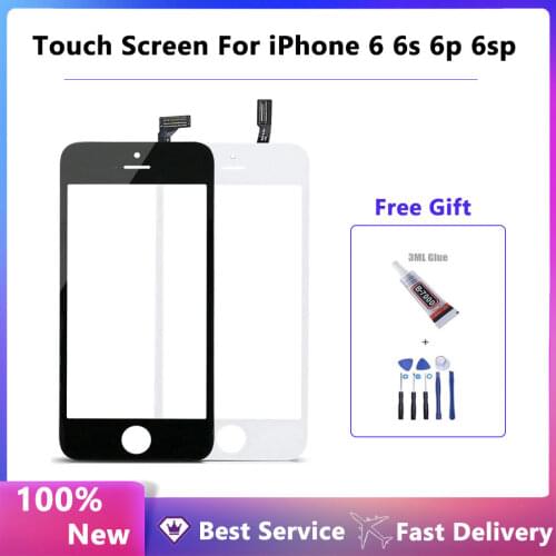 The Best Touch Screen glass for Iphone 6 6p 6s 6sp Touch Screen Front Glass Lens Display Digitizer LCD with Tools