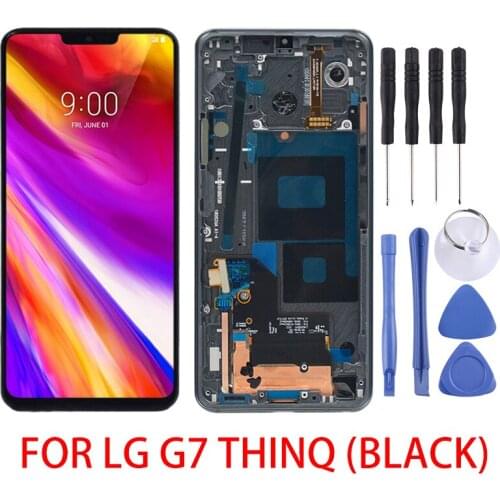 AAA Quality LCD Screen and Digitizer Full Assembly with Frame for LG G7 ThinQ/Stylo 4/G7 ThinQ Digitize Assemble