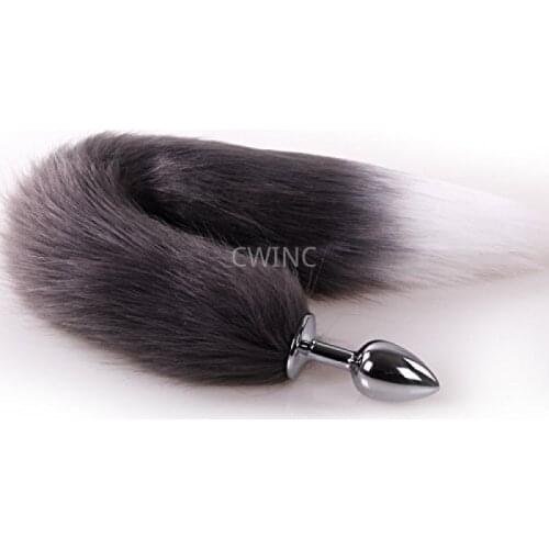 Anal Butt Plug with 40cm Tail