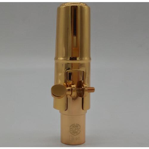 Free Shipping Professional France Tenor Soprano Alto Saxophone Metal Mouthpiece Gold Lacquer S90 Sax Mouthpiece Sax 5 6 7 8 9