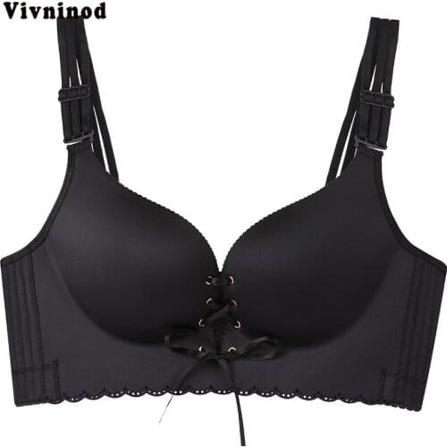 Pull and pull B size bra Bandage lingerie femme Underwear woman without steel bracket brassiere plus size bra biustonosz 52 120E