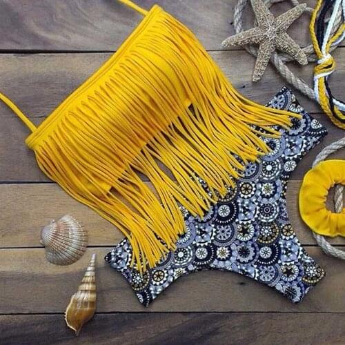 Push-up Padded Bra Swimsuit Bathing Sexy Women Floral Bikini Set Swimwear Swimwear Swimsuit Beachwear New Summer Women A1