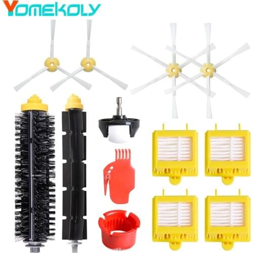 For IRobot Roomba 700 Series 766 780 790 Robot Vacuum Cleaner Main Brush Side Brush HEPA Filter Guide Wheel Accessories Parts