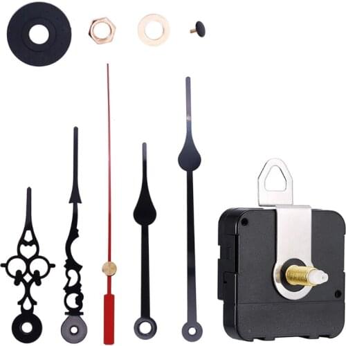 Sweep Silent Clock Movements with Different Size Clock Hands Wall Clock DIY Movement Kit Mechanism Replacement Repair Parts