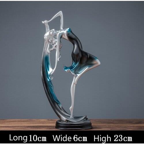 Elegant Temperament Dancer Decoration Family Living Room Partition Cabinet Small Decorations Wedding Gifts 33 Cm High