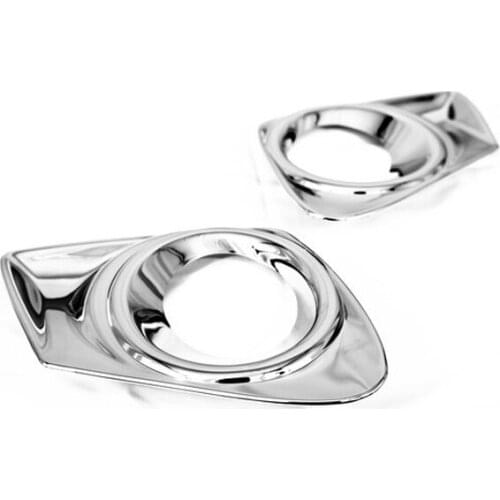 Chrome Front Fog Light Cover for Toyota Corolla 2011-2013