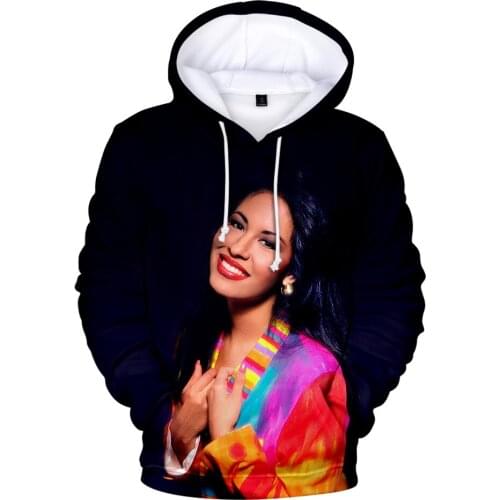 Personality Casual Popular Selena Quintanilla Fashion Kid Children Men Women 3D Hoodies Boy Girl 3D Hooded Pullover Kids Clothes
