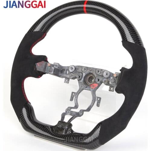 Carbon Fiber Steering Wheel Fit For Nissan 370z Alcantara Racing Wheel