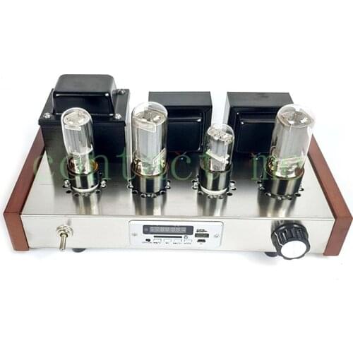 6N9P 6p3p tube amplifier. Support U disk/SD card/MMC card, support MP3 format, support multiple EQ sound mode
