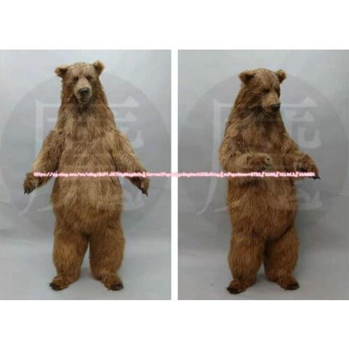All Sizes Best Quality on Brown Bear Fursuit Furry Complete Suit Costume Cosplay Party Fancy Dress Birthday