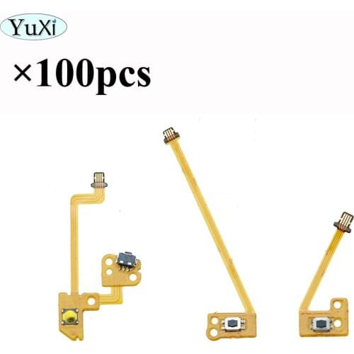 YuXi 100pcs ZR ZL L Button Key Ribbon Flex Cable Replacement For Nintend Switch NS Joy-Con