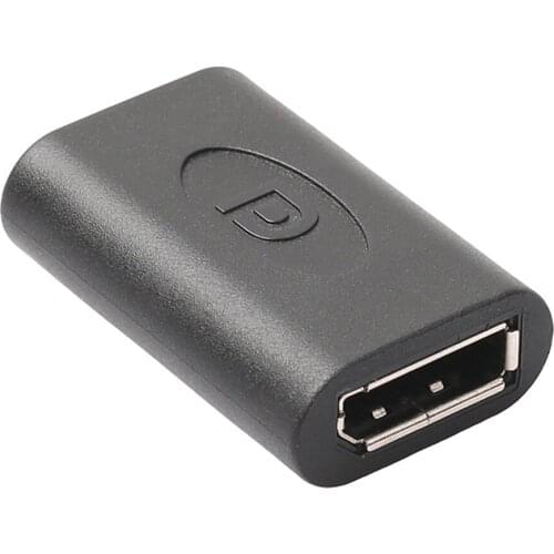 DP to DP DisplayPort Female to Female Adapter Plugs Gold Plated Connector Coupler Extender DP Converter Adaptor Plug