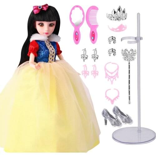 16PCS 30CM Girls play house dolls Princess doll Wedding dress toy for girl A birthday present