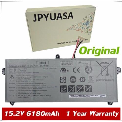 7XINbox 15.2V 6180mAh Original AA-PBTN8GB Laptop Battery For SAMSUNG 1588-3366 Tablet