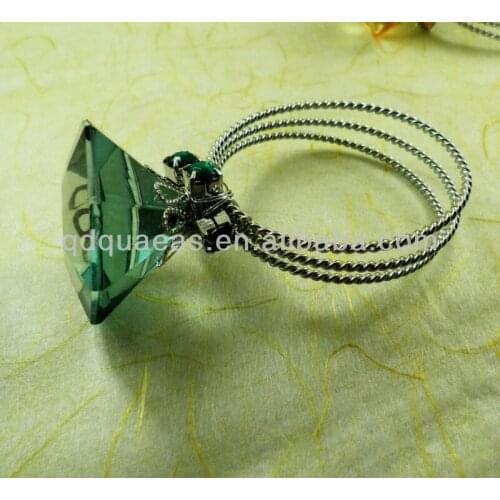 Decoration wedding crystal napkin ring napkin ring and party decoration napkin ring