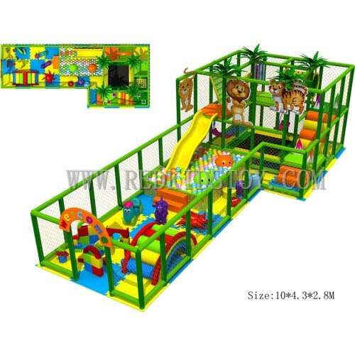 Exported to Zimbabwe Full Control Of Process Children Indoor Play Zone CE Approved 151112a