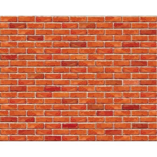 Red Bricks Party Backdrop Baby Shower Room Party Decor Photo Booth Studio Prop