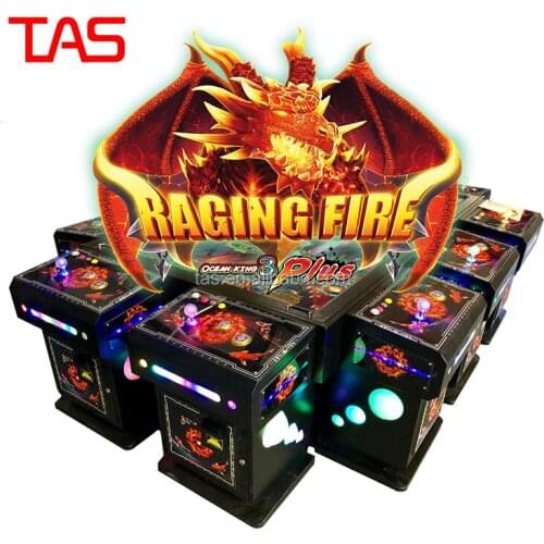 2021 USA Customize 10 Player Fish Game Table Gambling Machine Ocean King 3 Plus Raging Fire