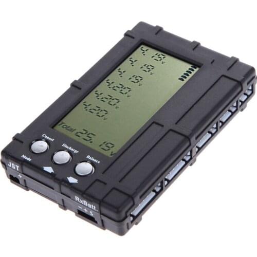 HOT 3 in 1 LCD RC Battery Discharger Balancer Meter Tester for 2-6S Lipo Li-Fe Battery Voltage Meter