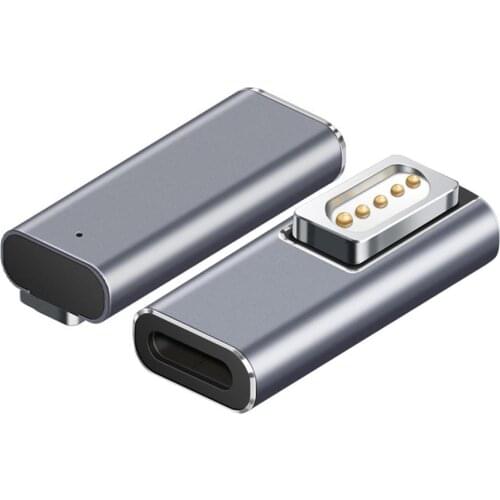 Magnetic USB C Converter Type C Adapter Charging Conversion Type-c To Magsafe 2 Adapter Compatible With Mac Laptop Presents