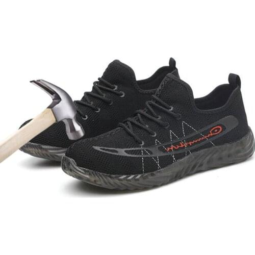 Men Shoes Outdoors Hiking Shoes Men Safty Shoes Unisex Air Mesh Work Shoes Men Hunting Boots Steel Toe Safty Shoes trekking