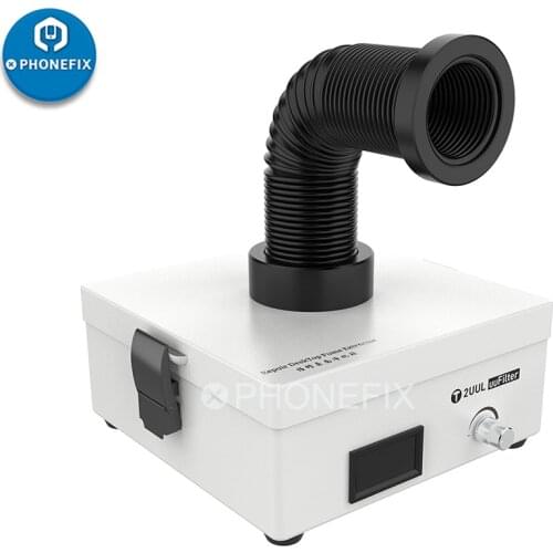 2UUL Fume Extractor Desktop Soldering Smoke Purifier 3 Layer Filter Dust Purification System for Phone Repair Welding Absorbing