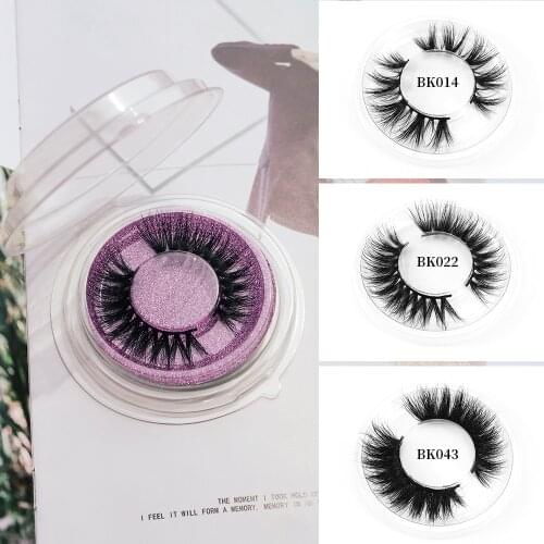 Mink Lashes 3D Mink Eyelashes 100% Cruelty free Lashes Handmade Reusable Natural Eyelashes Popular False Lashes Makeup