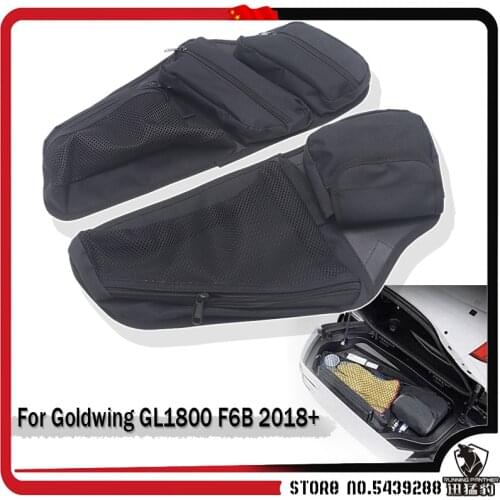 Motorcycle Saddle Bag Lid Organizers For Honda Gold wing GL1800 F6B Trunk Saddlebag Saddle bags Liner Set 2018 2019 2020 2021