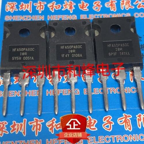 Original New 2PCS/ HFA50PA60C SKW30N60HS K30N60HS IPW60R125CP 6R125P TO-247 TO247