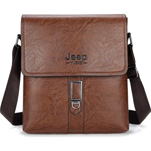 Fashion Mens Small Shoulder Bag Soft PU Leather Business Messenger Bag Luxury Man Bags Designer Male Crossbody Shoulder Bag sac