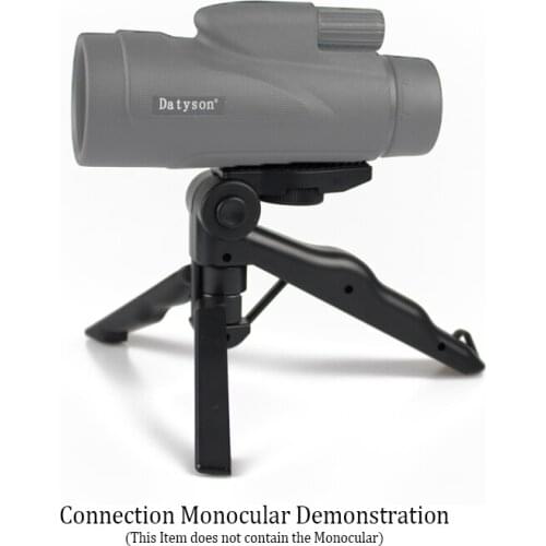 Universal Mini Tripod Monocular Telescope Handheld Adapter Support Tripod Handheld Stabilizer Mount Fixed Brack