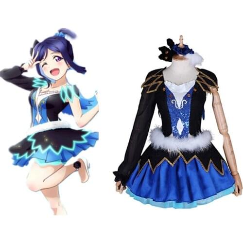 Love Live Sunshine Cosplay Kanan Matsuura Cosplay Costume WATER BLUE NEW WORLD Cosplay Costumes Halloween Carnival Cosplay