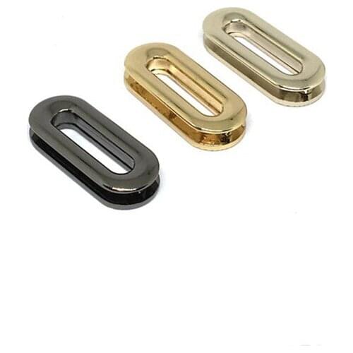 Gold Oval Eyelet Grommets 1 3/8 inch ( 3.2cm ) inner size 40pcs