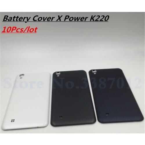 10Pcs/lot New Battery Back Cover Housing Door For LG X Power K220DS K220 Housing Battery Cover Case Free Shipping