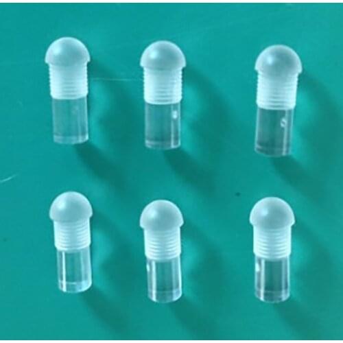100PC Clear color waterproof LIGHT PIPE FOR 4MM Led Diode LED Tube Lampshade Replace LLP-2011