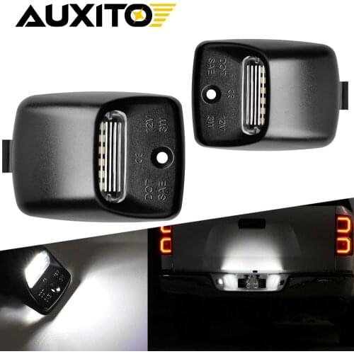 2Pcs Canbus NO OBC Error LED Number License Plate Light For Toyota Tacoma 2015-2005 Tundra 2013-2000 LED Lights Auto Lamp 12V