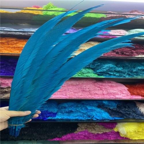 Hot Sale 50pcs/lot High Quality Pheasant Feathers 60-65cm/24-26inches Diy Jewelry Carnival DIY Feathers for Crafts