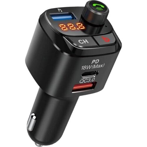 Car Mp3 Bluetooth Player Car Charger Wireless Bluetooth Radio Adapter Music Player/Car Kit