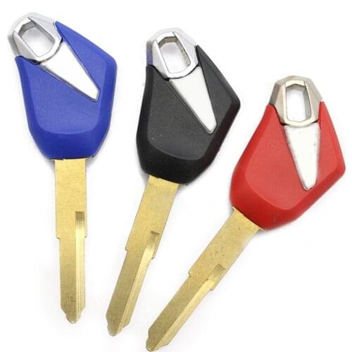 Can Ioaded With Chips 1 Blank Motorcycle Key Uncut Blade For Kawasaki Z300 Z750 Z800 Z1000 Z1000SX New Models 2014