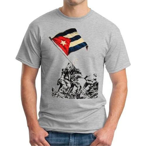 CUBA REVOLUTION CHE GUEVARA Fidel Castro SOCIALISM Men Printed T-shirt