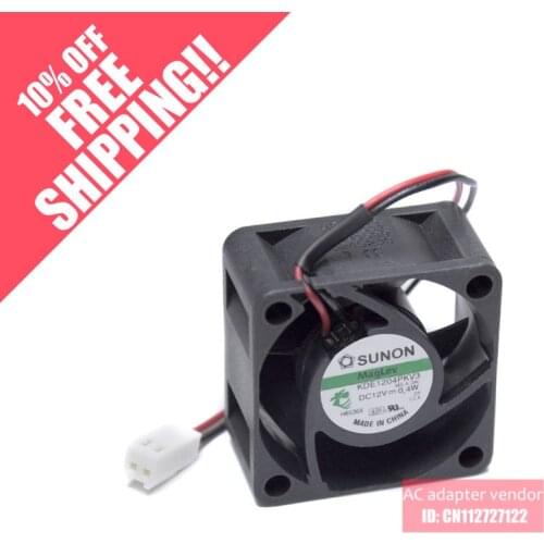 The new ultra-quiet fan SUNON 4cm KDE1204PKV3 12V 0.4W 4020 Maglev mute King