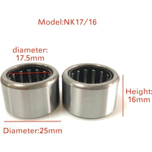 NK17/16 Bearing for Bafang BBS0102&BBS01B02B&BBSHD Spare Part for Replacement Needle Ring for Mid Motor Shaft